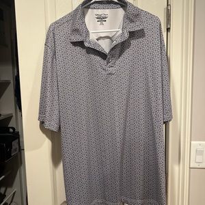 Straight Down Performance Golf polo